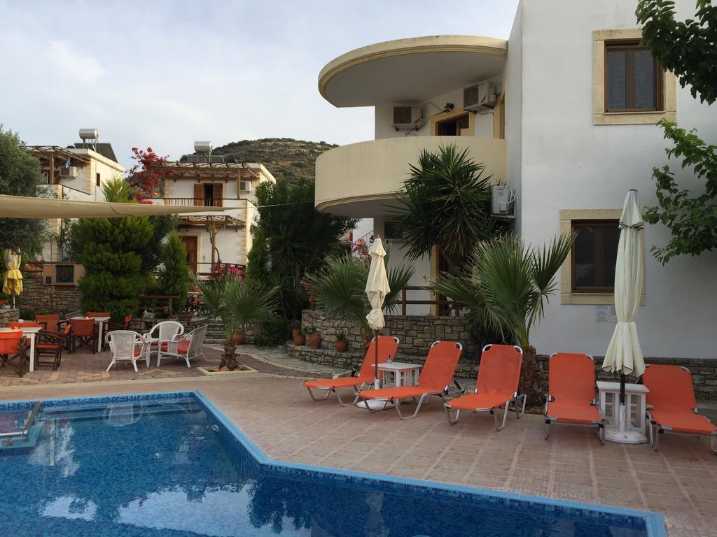 Vrisi Apartments & Villa Pitsidia Eksteriør bilde
