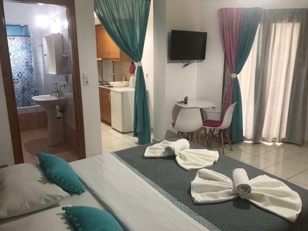 Vrisi Apartments & Villa Pitsidia Eksteriør bilde
